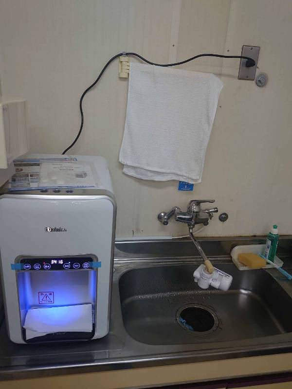 福岡県北九州市の病院に設置した水道直結ウォーターサーバー