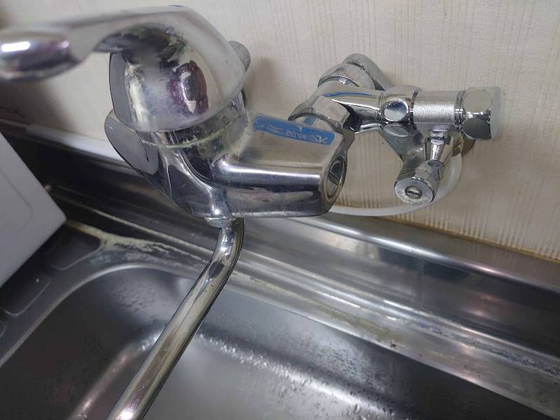 福岡県北九州市に設置した水道直結ウォーターサーバーの水栓
