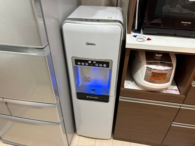 水道直結ウォーターサーバー ピュレストスタンドタイプ 設置写真
